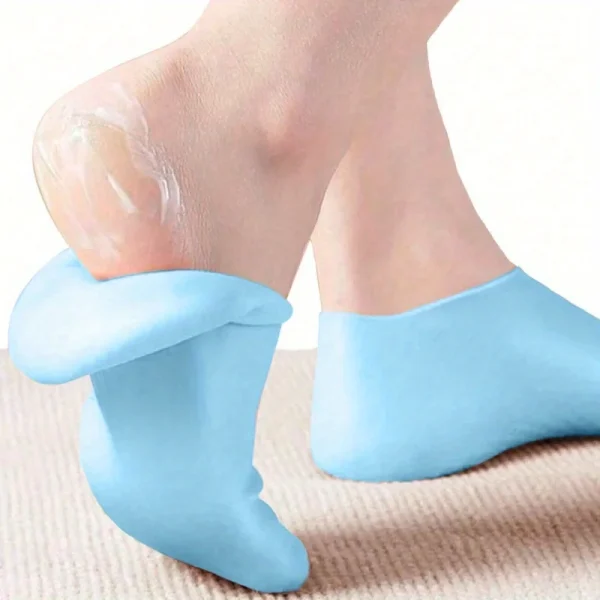 Chaussettes en silicone pour pieds secs