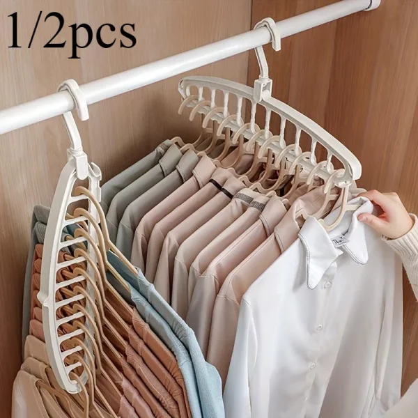 Cintre multi-vêtements gain de place