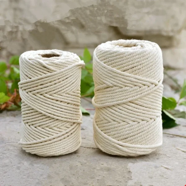 Corde de macramé en coton