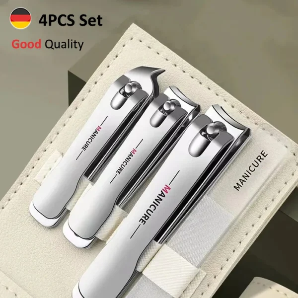 Coupe-ongles en étui, set de 4