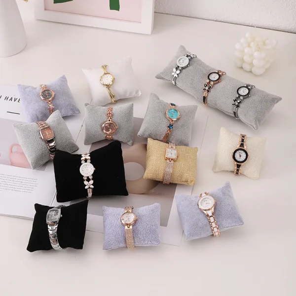 Coussins de présentation pour montres, lot de 5