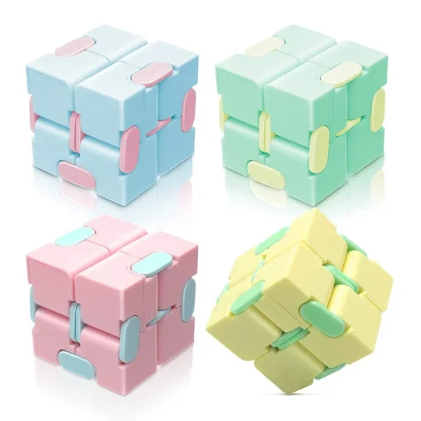 Cube infini pastel
