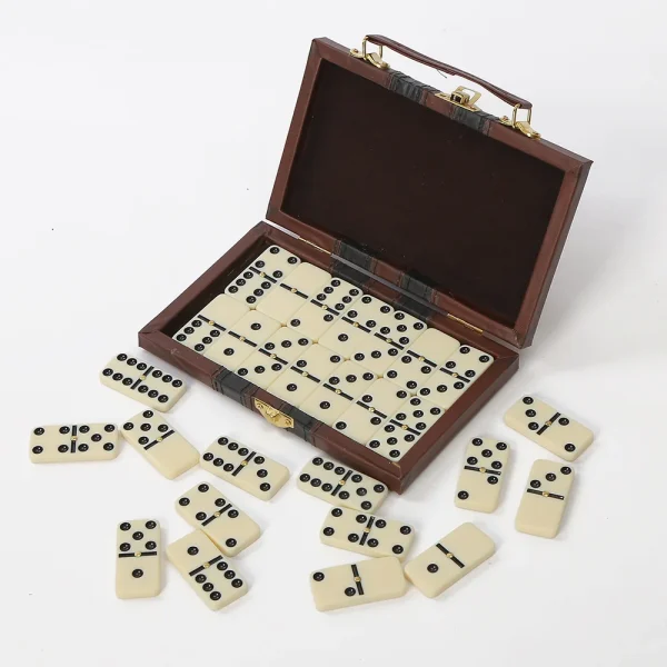 Dominos double six en mallette