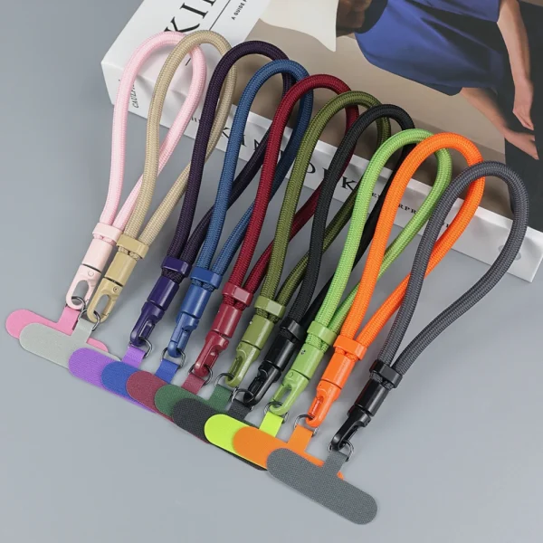 Dragonne de téléphone courte en silicone