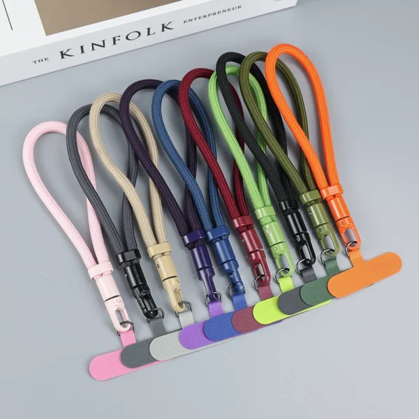 Dragonne de téléphone courte en silicone : détail