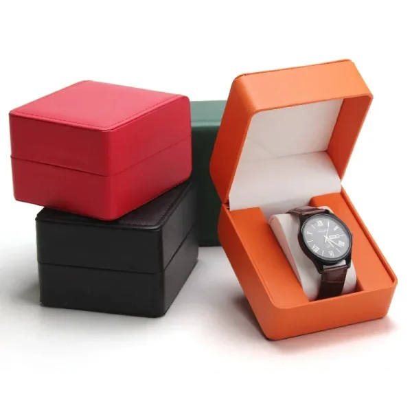 Écrin de montre en cuir synthétique