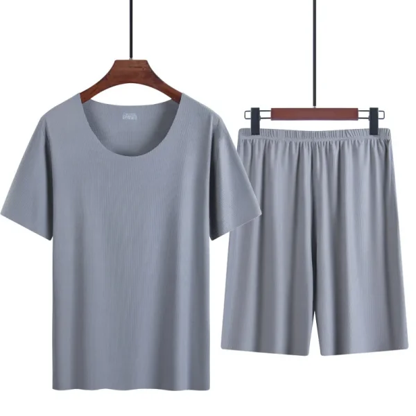 Ensemble d'intérieur t-shirt et short fluide