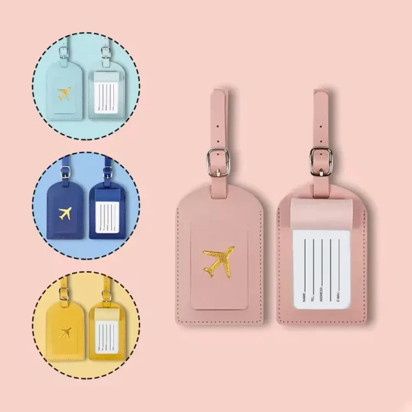 Étiquette de bagage à fenêtre