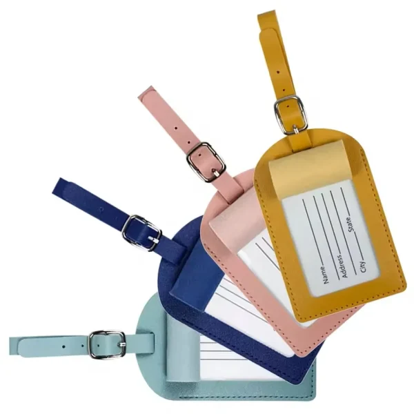 Étiquette de bagage à fenêtre : détail