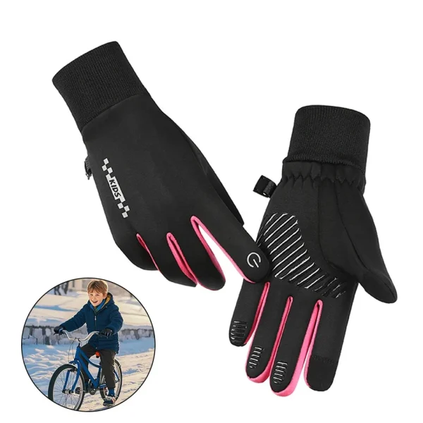 Gants d'hiver tactiles enfant