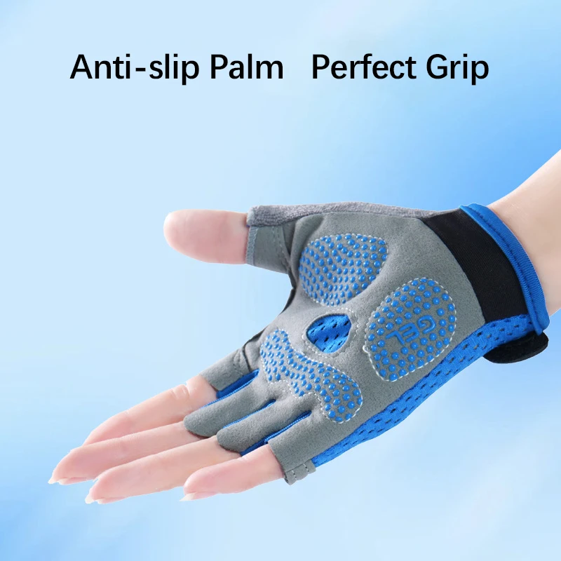 Gants mitaines de vélo enfant : détail