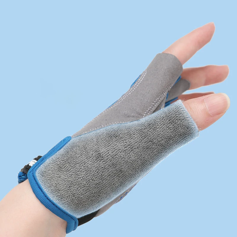 Gants mitaines de vélo enfant : détail