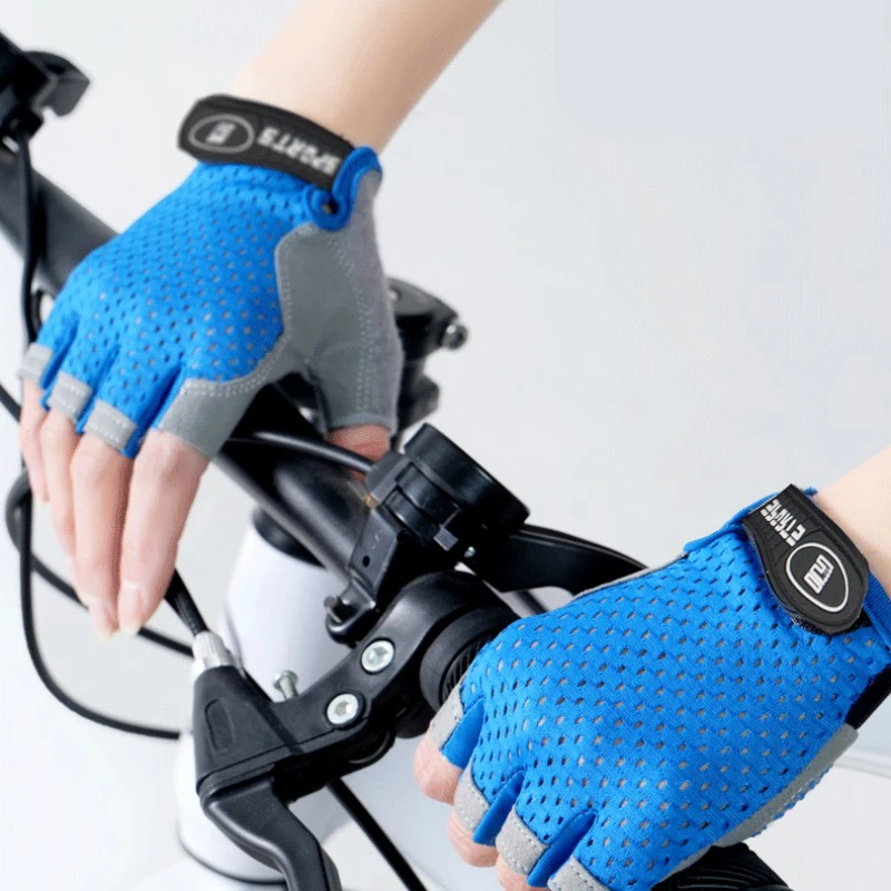 Gants mitaines de vélo enfant : détail