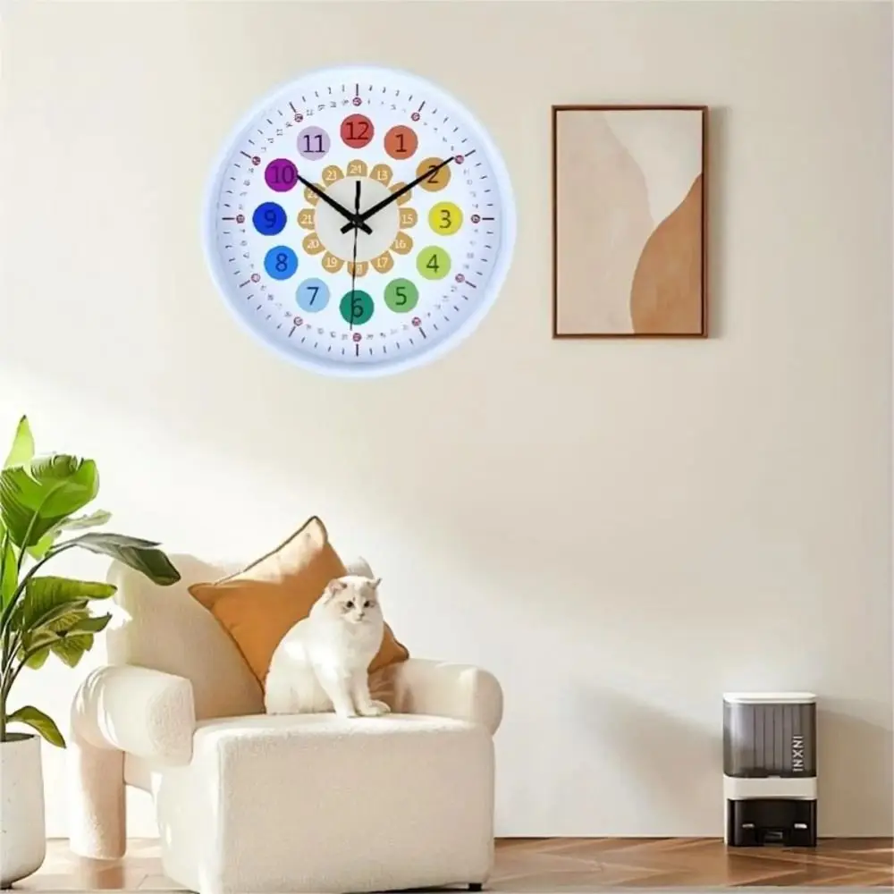 Horloge d'apprentissage 24 h pour enfant : détail