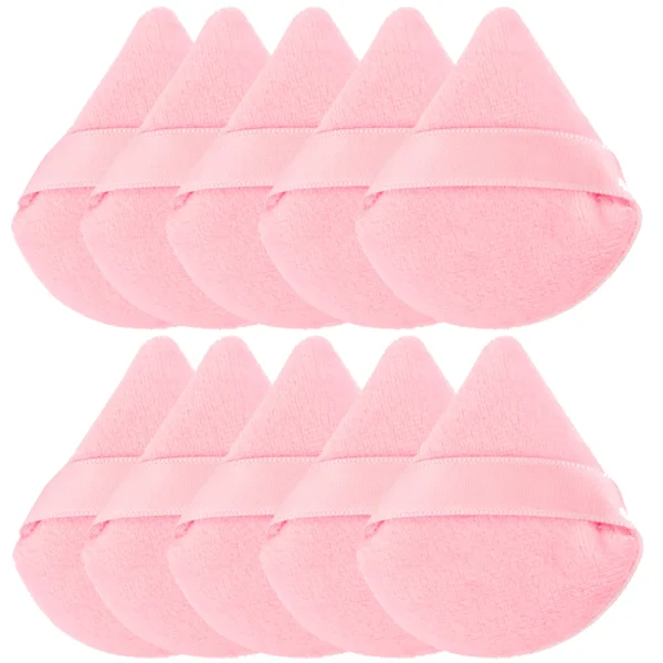 Houppettes triangle en velours