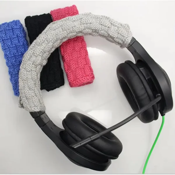 Housse d'arceau tricotée pour casque audio