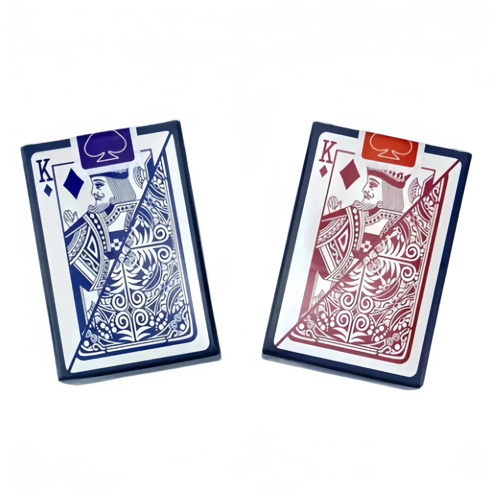 Jeu de cartes en plastique imperméable : détail