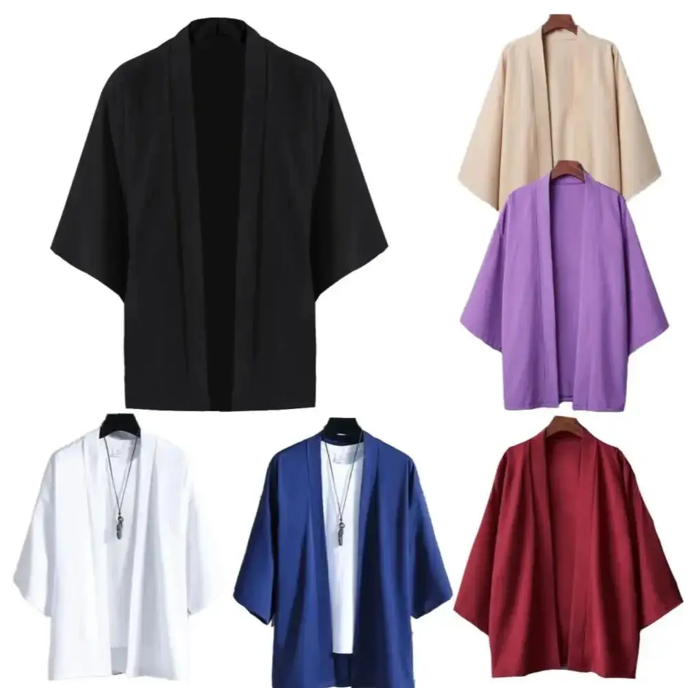 Kimono cardigan léger, manches trois-quarts : détail