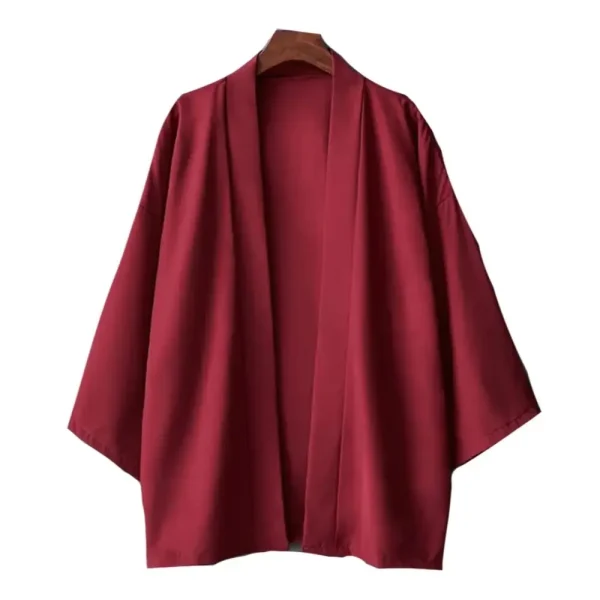 Kimono cardigan léger, manches trois-quarts