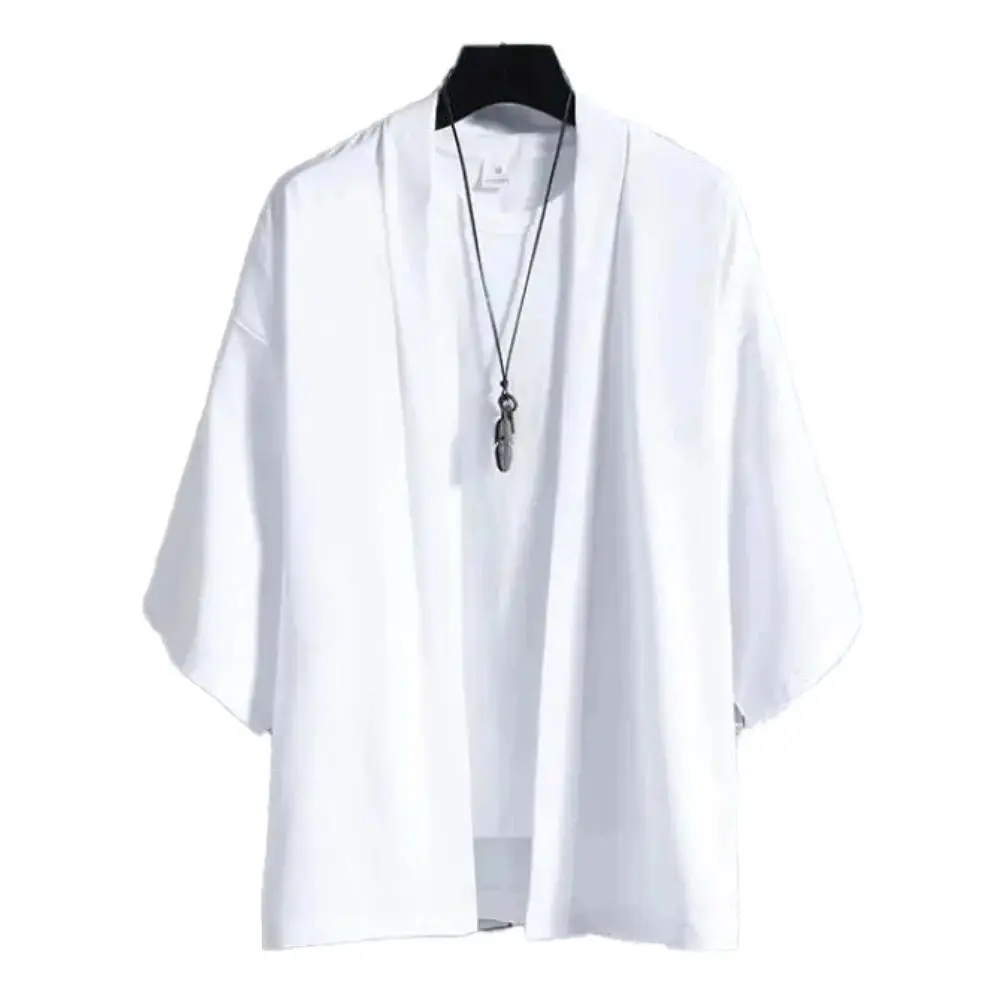 Kimono cardigan léger, manches trois-quarts : détail