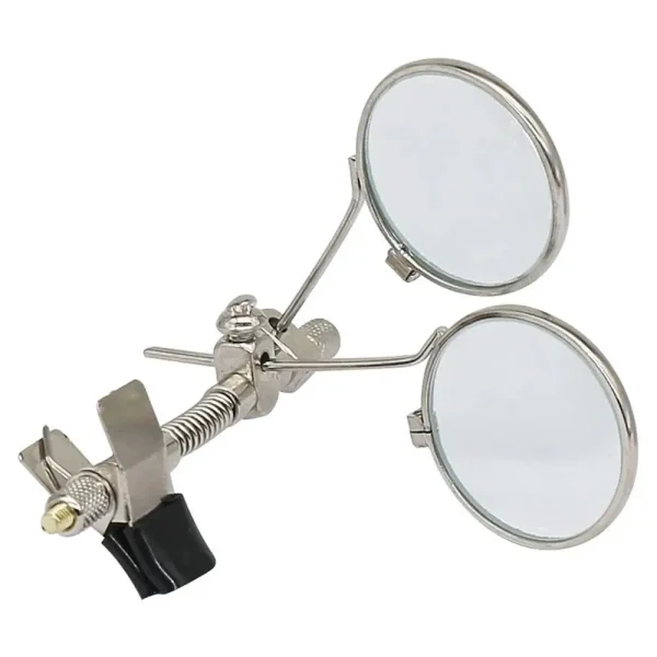 Loupe double à clipser sur lunettes