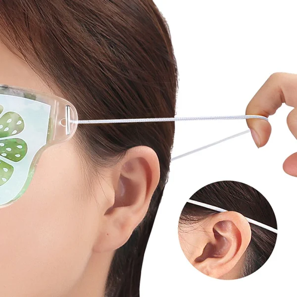 Lunettes de gel rafraîchissantes : détail