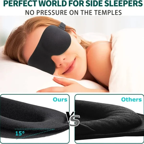 Masque de sommeil 3D sans pression