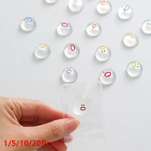 Mini billes sensorielles en silicone, lot