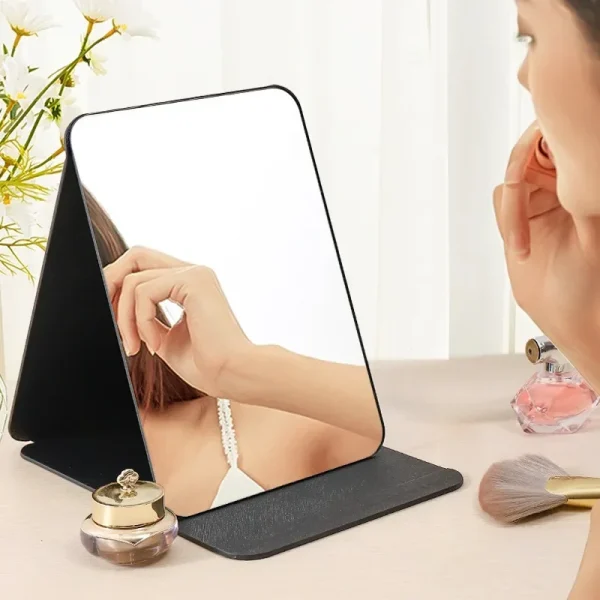 Miroir de table pliant