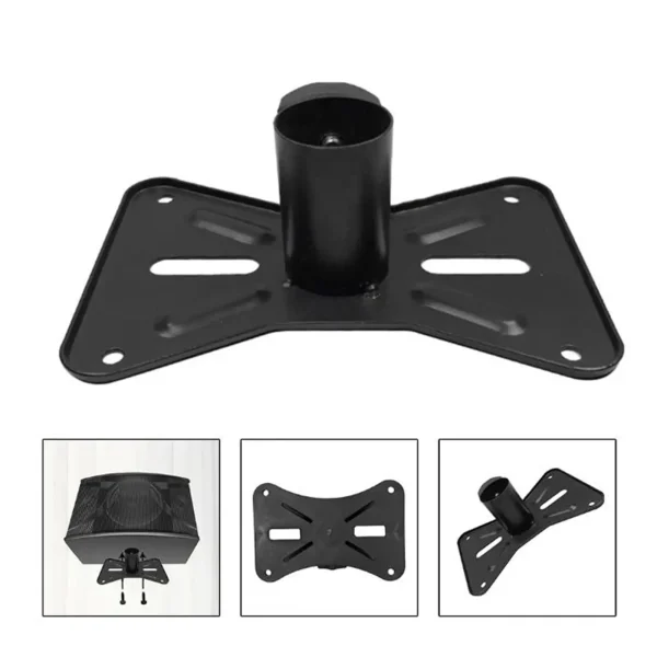 Platine de fixation d'enceinte sur pied 35 mm