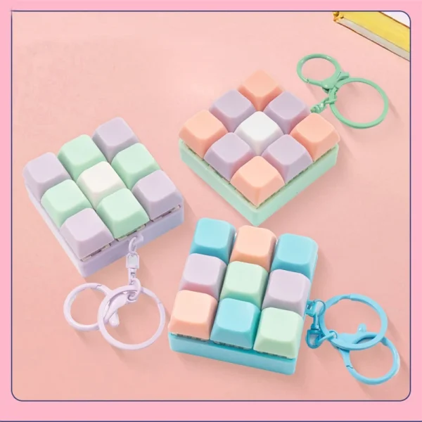 Porte-clés clavier à 9 touches