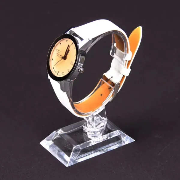 Avec une montre