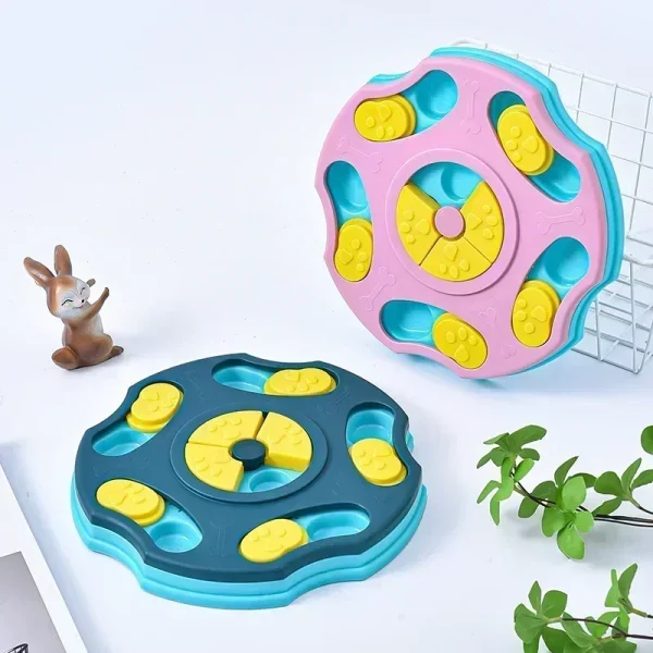 Puzzle distributeur de croquettes pour chien : détail