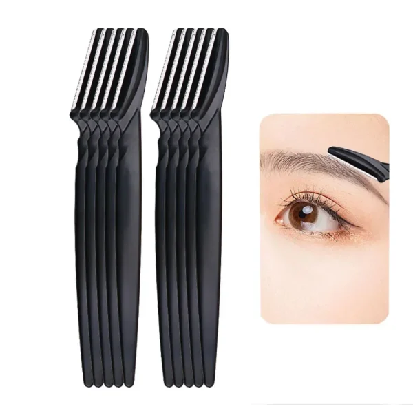 Rasoirs à sourcils, lot de 5 à 50