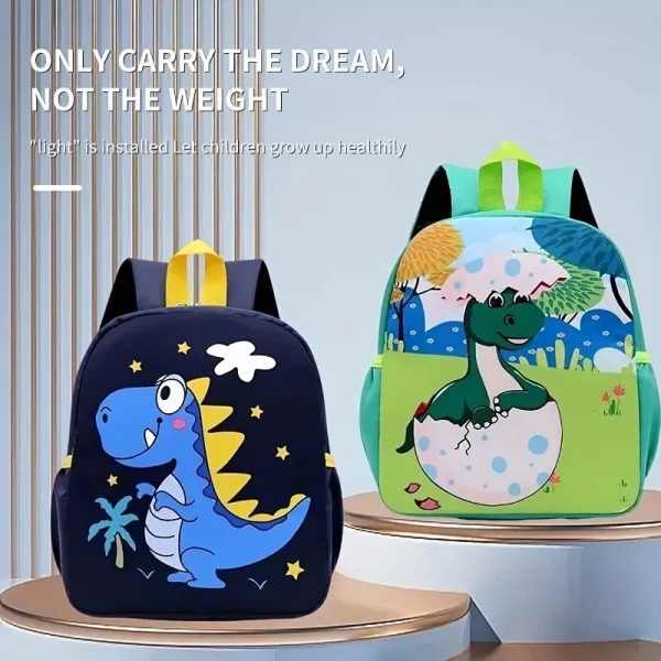 Sac à dos maternelle motif dinosaure