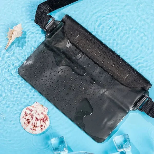 Sac banane étanche pour téléphone : détail