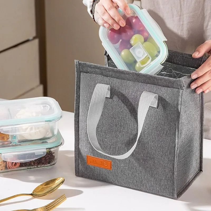 Sac déjeuner isotherme à poignées : détail
