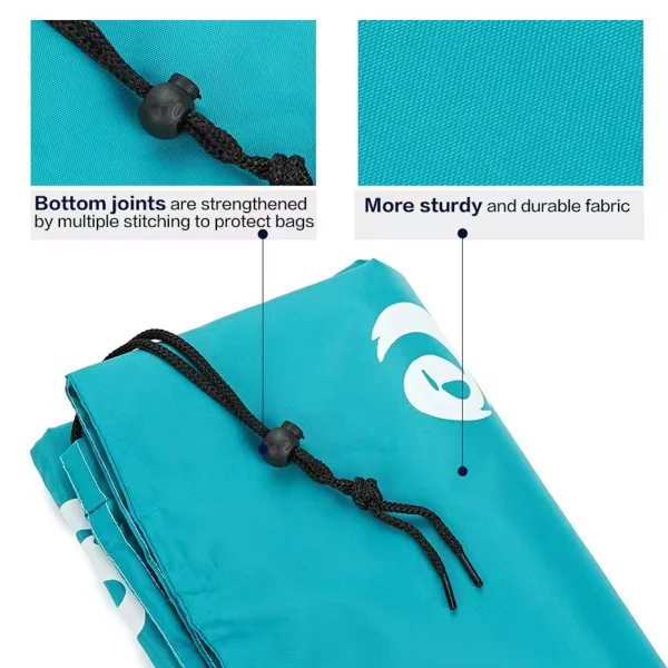 Sac à linge sale de voyage « wash me » : détail