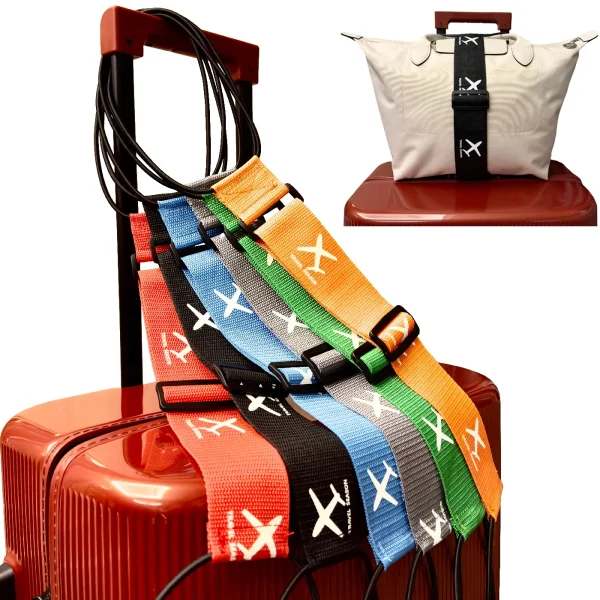 Sangle de valise motif avion