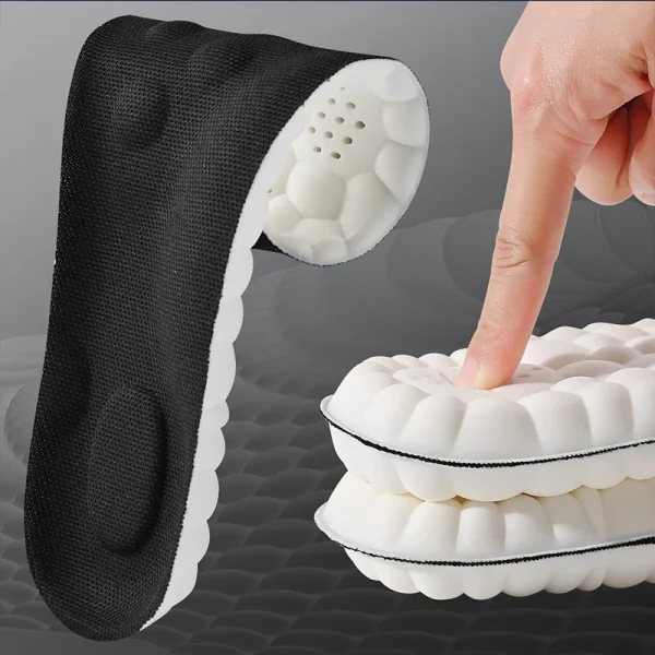 Semelles de confort en latex à picots : détail
