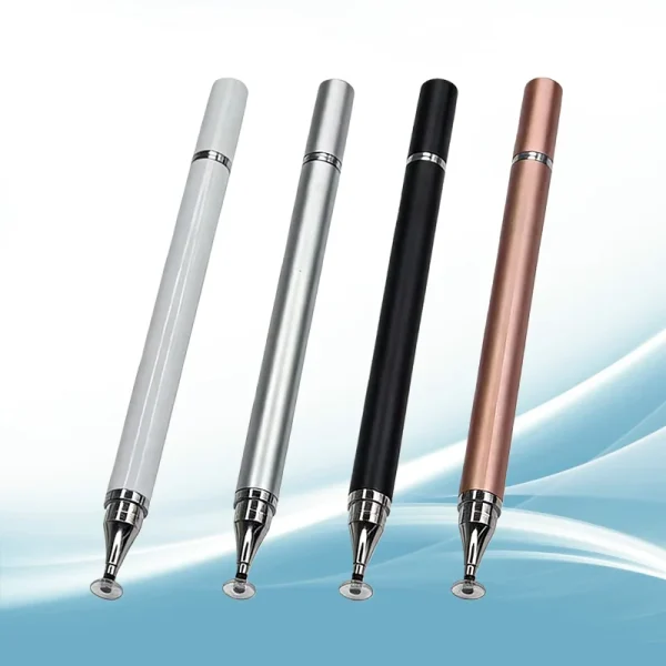 Stylet 2 en 1 disque de précision et stylo bille : détail