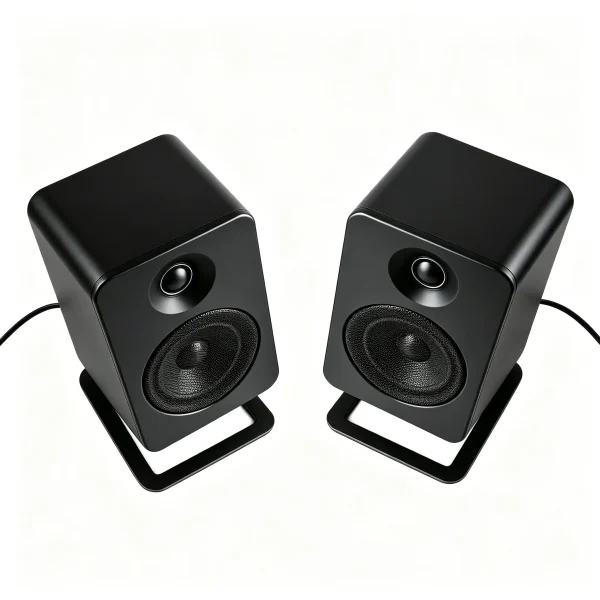 Support d'enceinte pliant en acier réglable