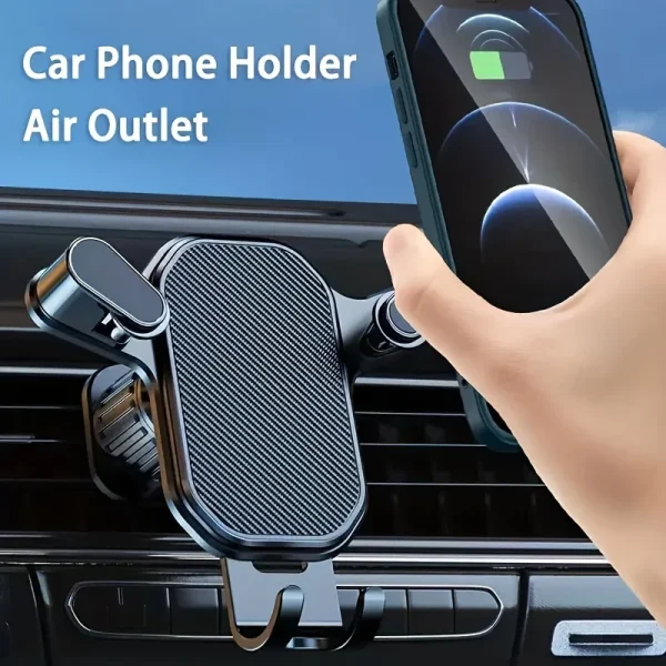 Support de téléphone voiture à gravité