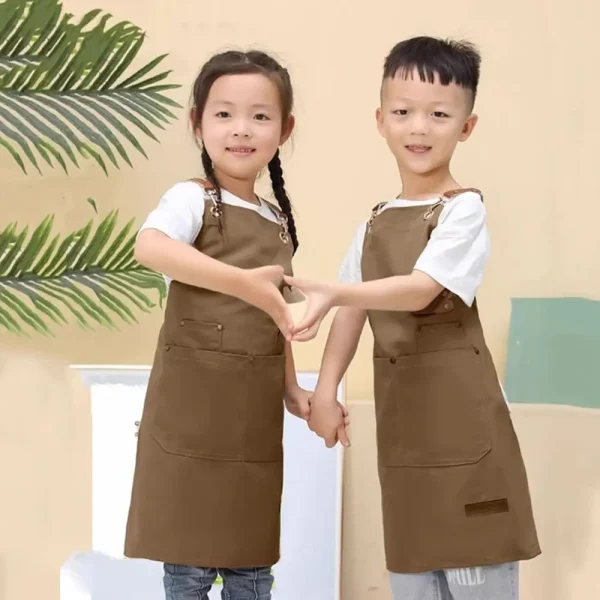 Tablier enfant en toile réglable