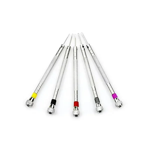 Tournevis d'horloger, lot de 5