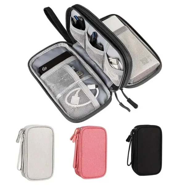 Trousse de rangement pour câbles et chargeurs