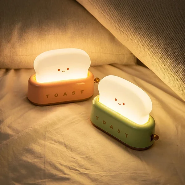 Veilleuse toast rechargeable